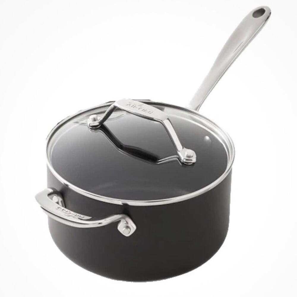 All-Clad Essentials 4 Qt Covered Saucepan